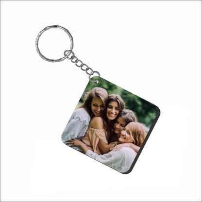 Customized photo keychain Square (5cm x 5cm)