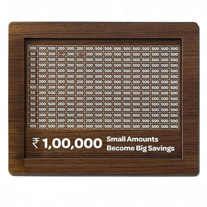 Wooden Money Saving Box