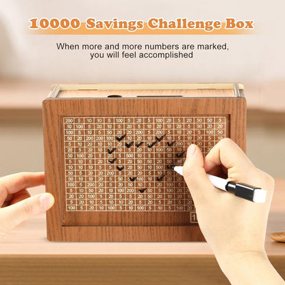 Wooden Money Saving Box
