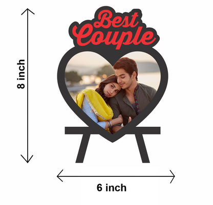 Best Couple Table Top photo frame (6″ x 8″)
