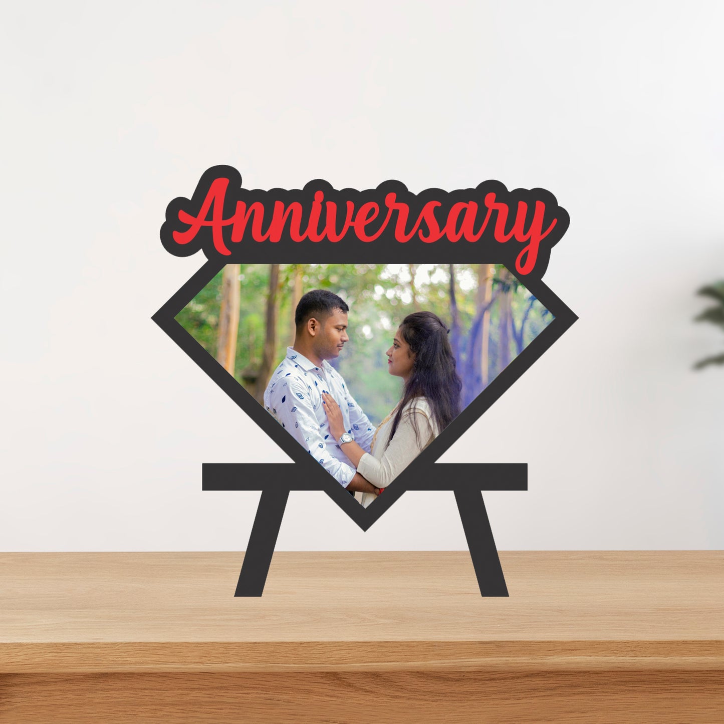 Anniversary Table Top photo frame (8.5″x7.5″)