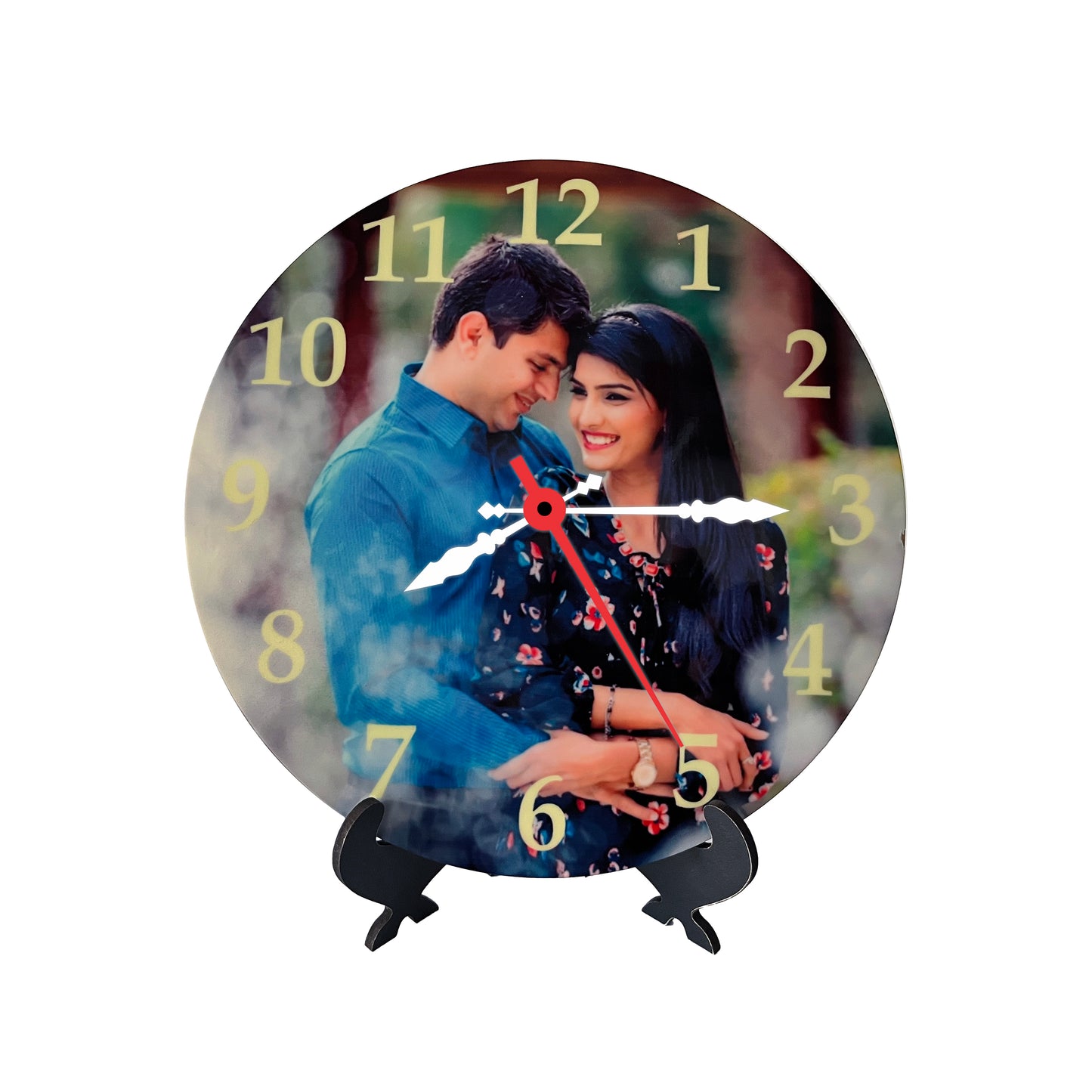 Custom Photo Table Clock