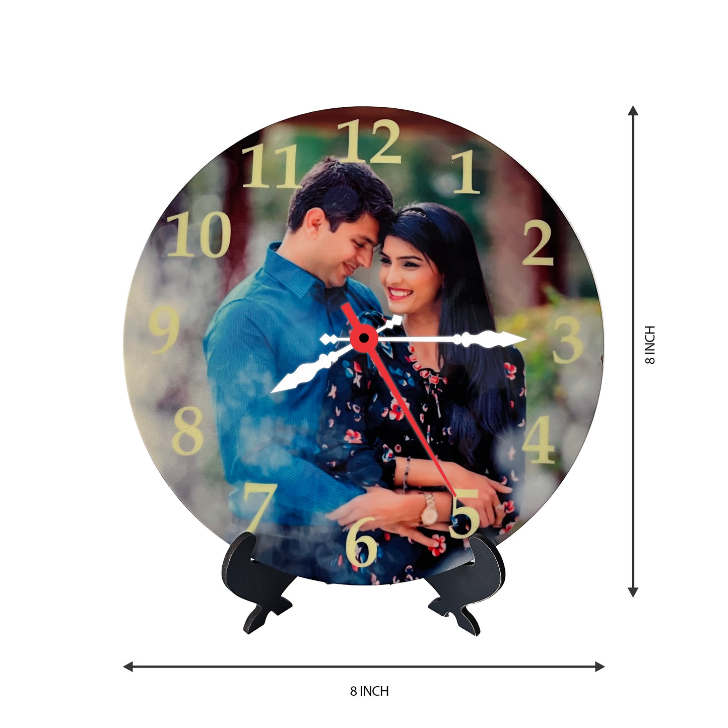 Custom Photo Table Clock