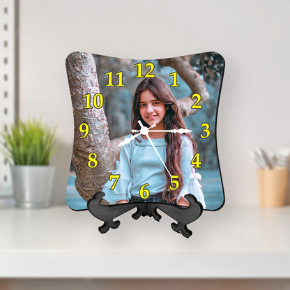 Custom Photo Table Clock
