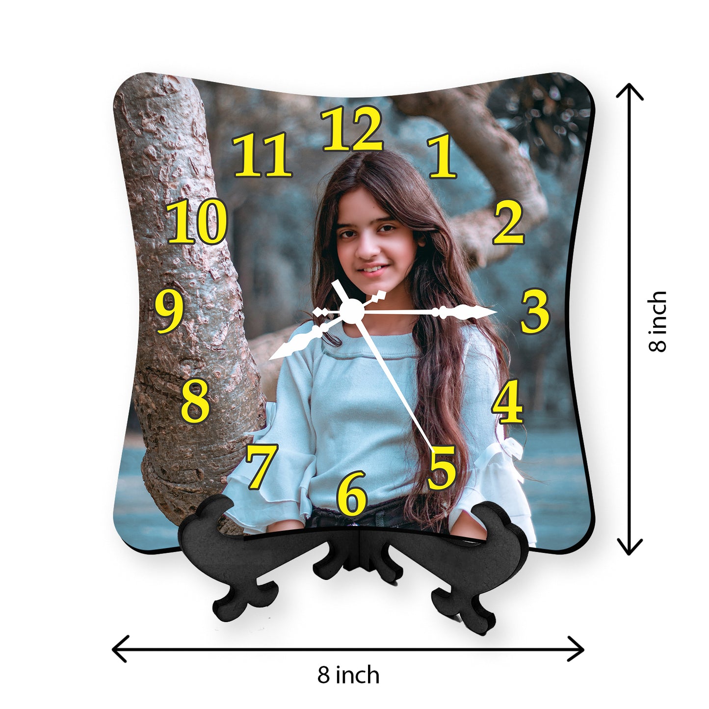 Custom Photo Table Clock