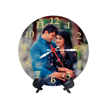 Custom Photo Table Clock